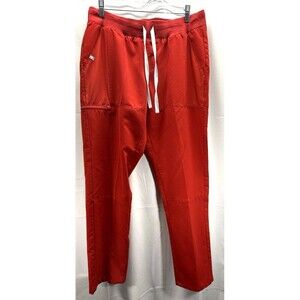 Figs Womens Manari Red Scrub Pants Size Med